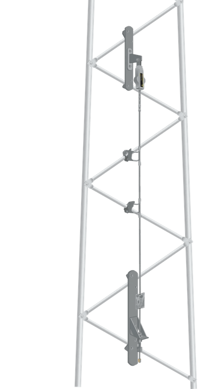 Latchways® Vertical Lifeline System for Telecommunication | MSA Safety ...