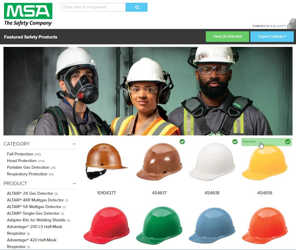 Catálogos de Contenidos Digitales | MSA Safety | Mexico