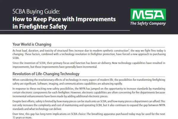 Safety Resource Library: SCBA | MSA Safety | United States