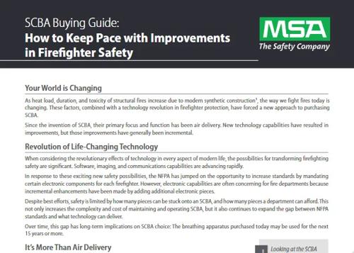 MSA G1 SCBA - Request a Demo | MSA Safety | Chile