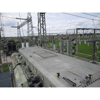 Latchways® Horizontal Lifeline Systems for HV Power Transformers