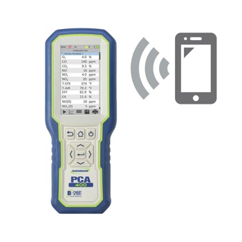 PCA 400 Combustion and Emissions Analyzer 