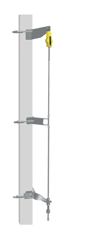 Latchways® Vertical Lifeline System for power transmission towers | MSA ...